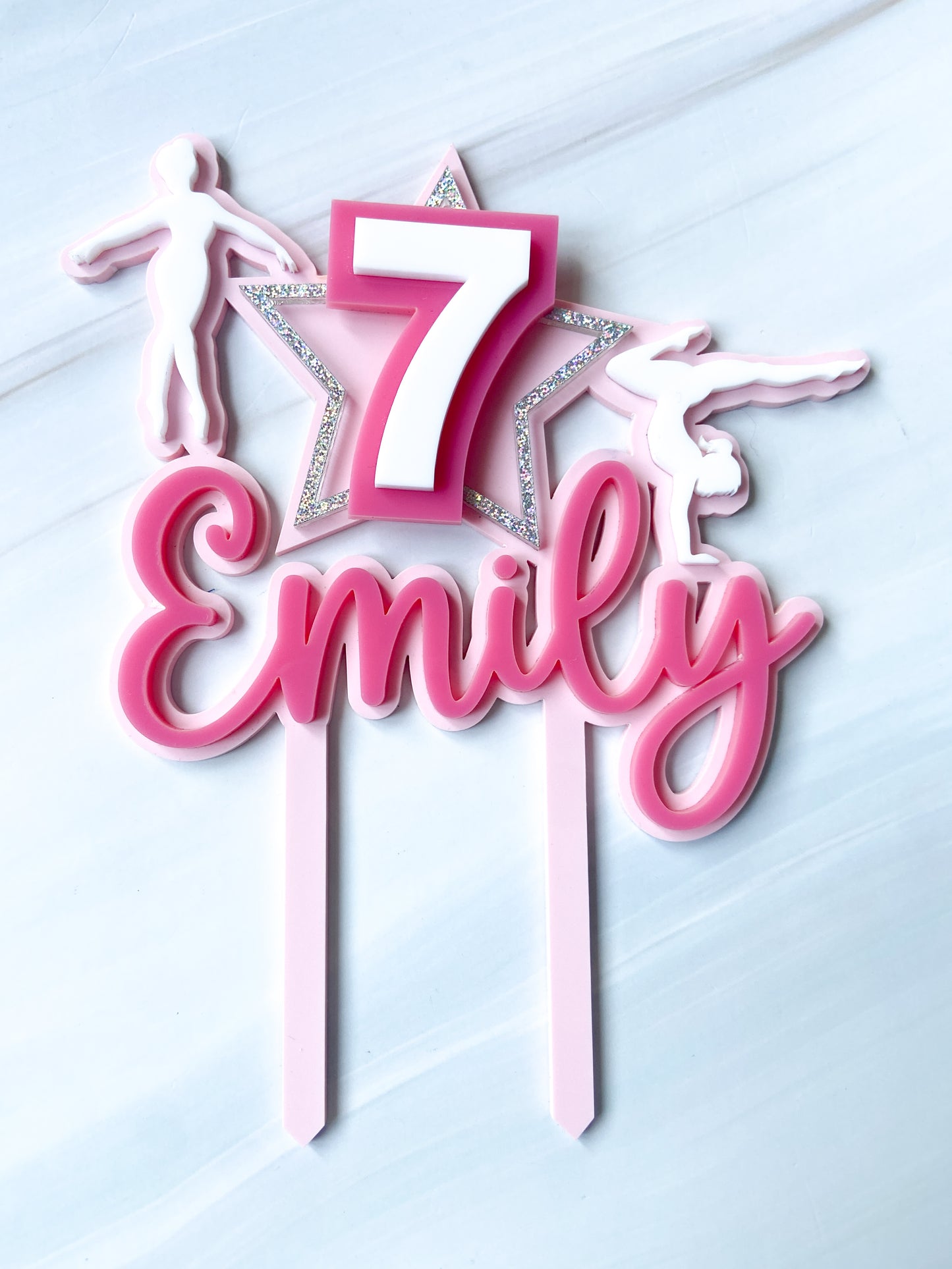 Custom Designed Cake Topper - The Cozy Nest Handmade