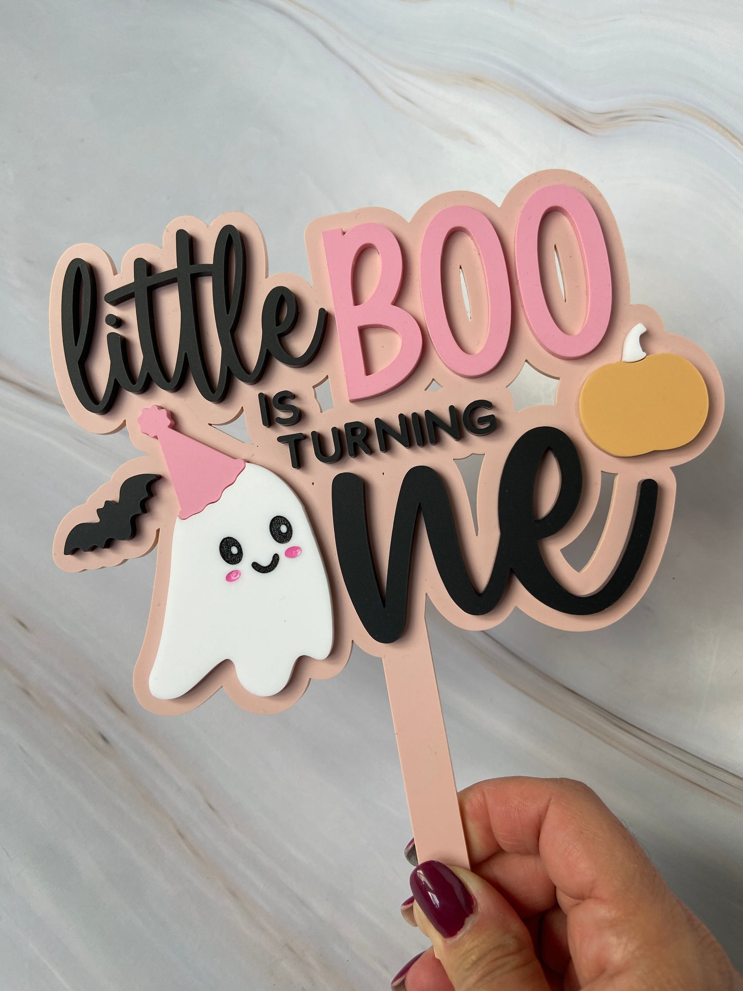 Custom Designed Cake Topper - The Cozy Nest Handmade
