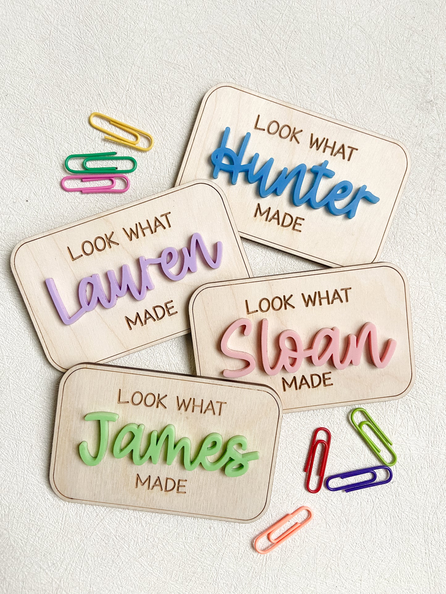 Kids Artwork Magnet - Personalized