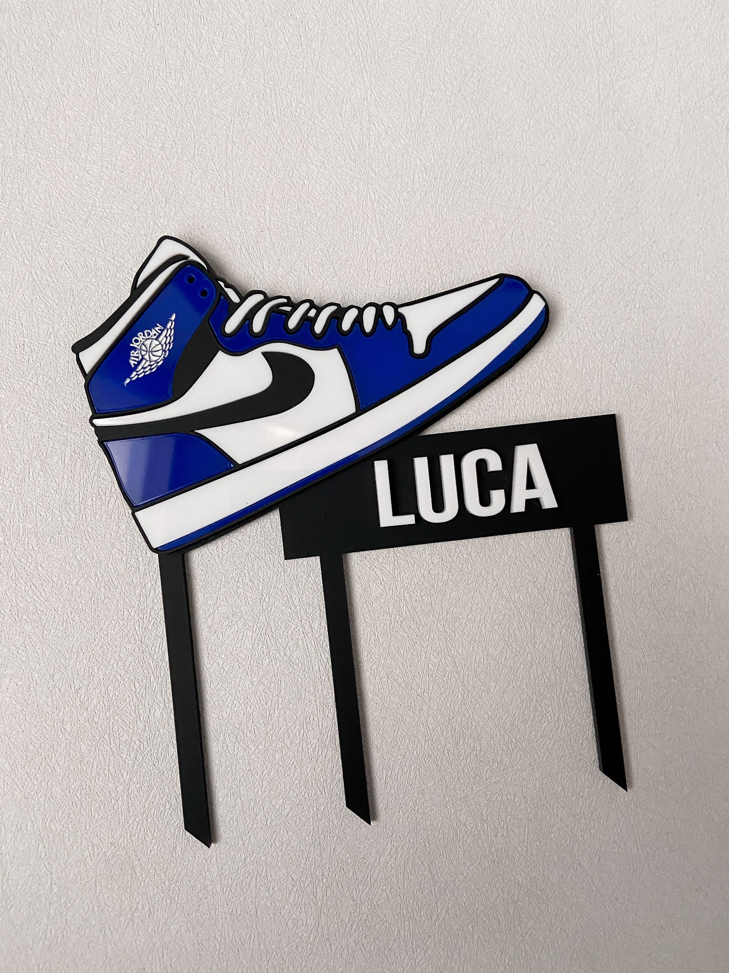 Custom Sneaker Runner Cake Topper