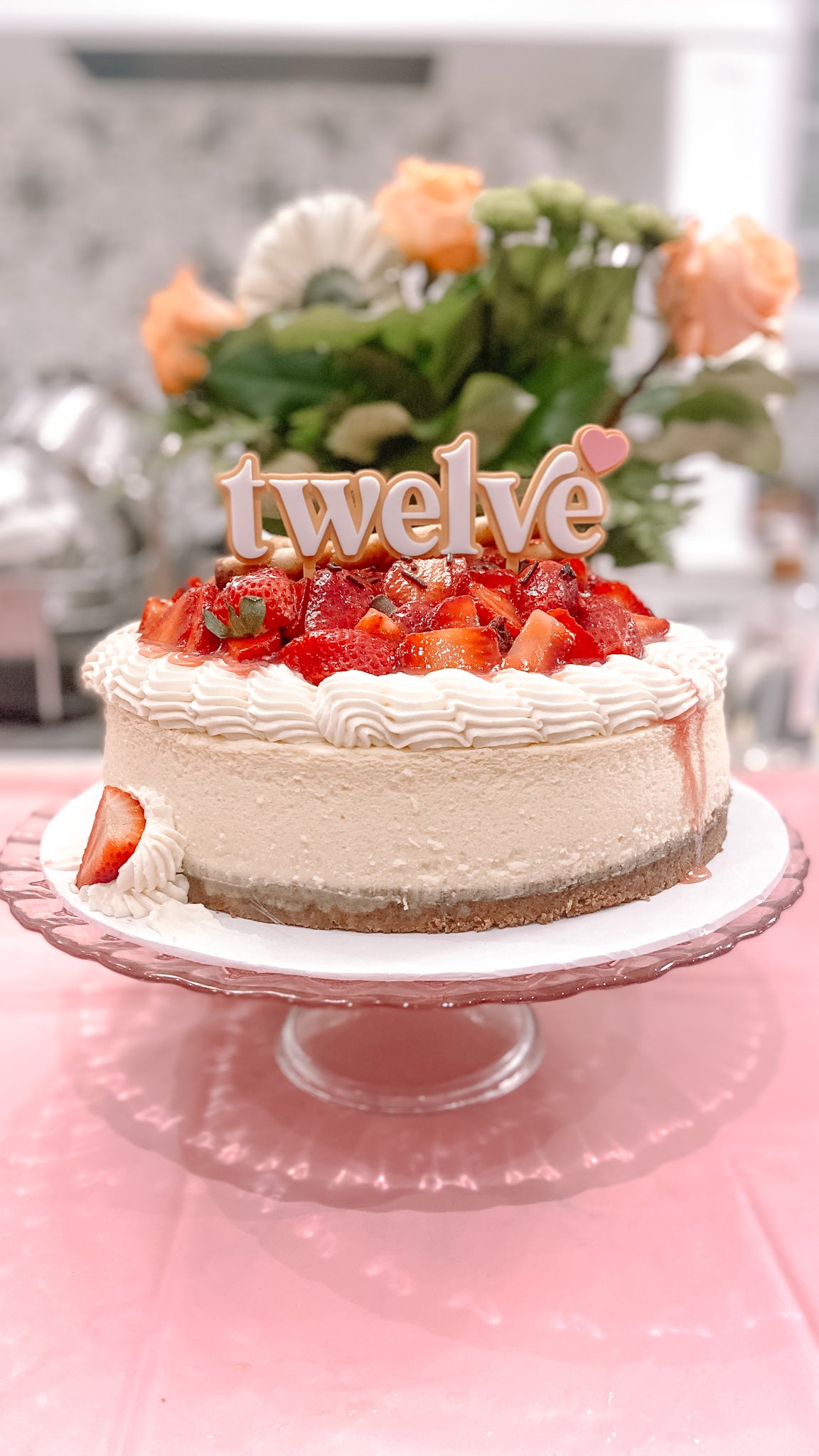 Birthday Cake Topper, Layered Acrylic - The Cozy Nest Handmade