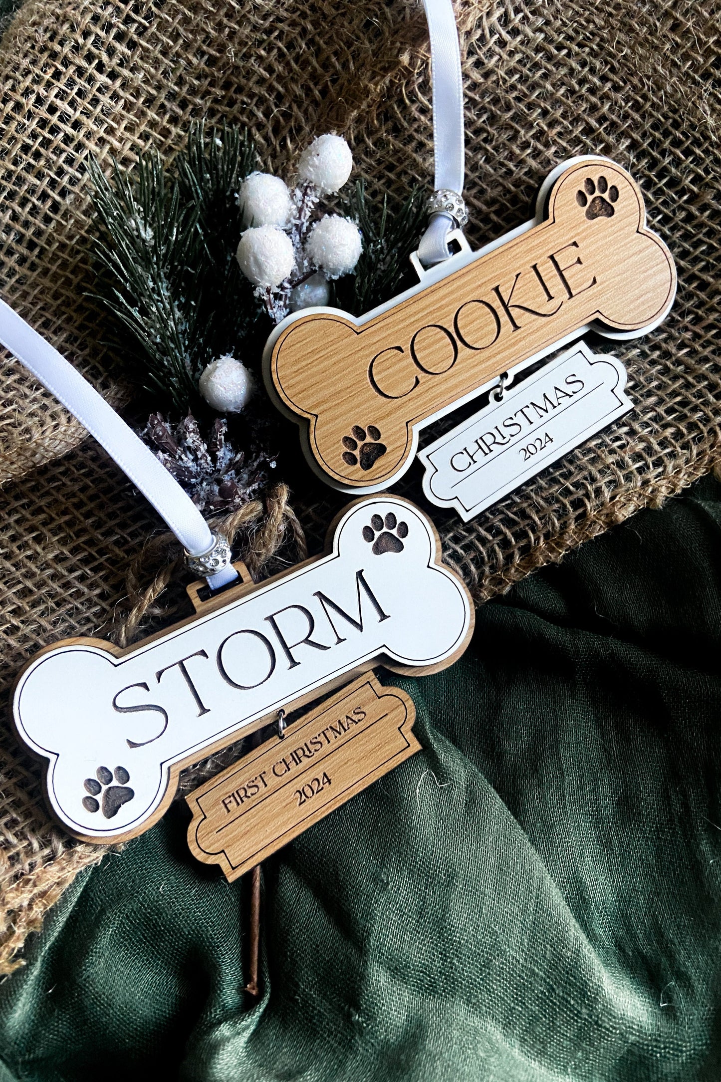 Puppy's First Christmas Ornament