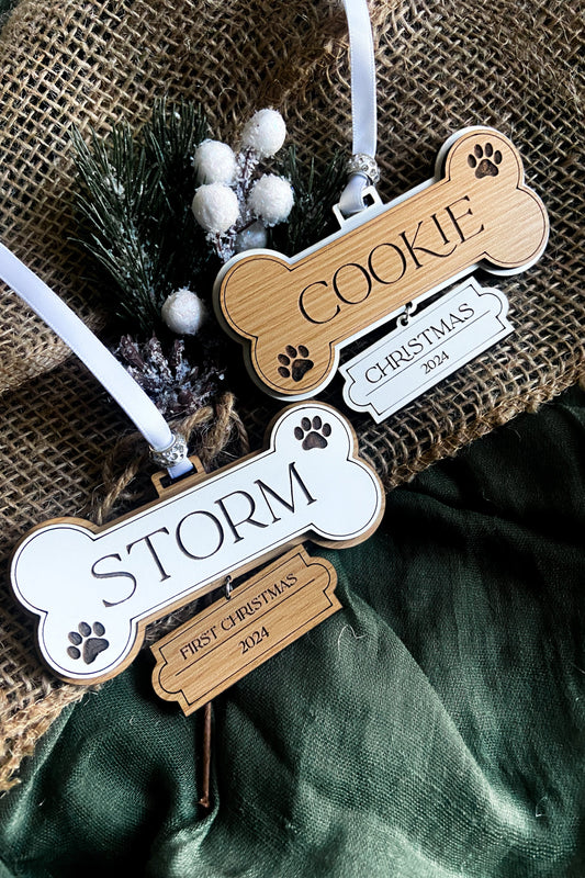 Puppy's First Christmas Ornament
