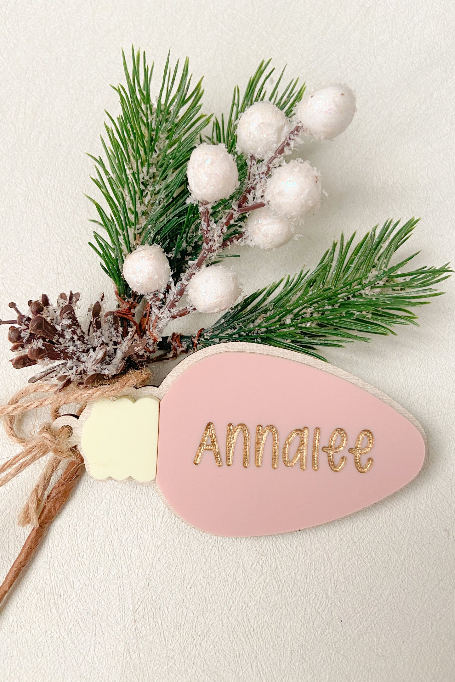 kids christmas gift tag personalized