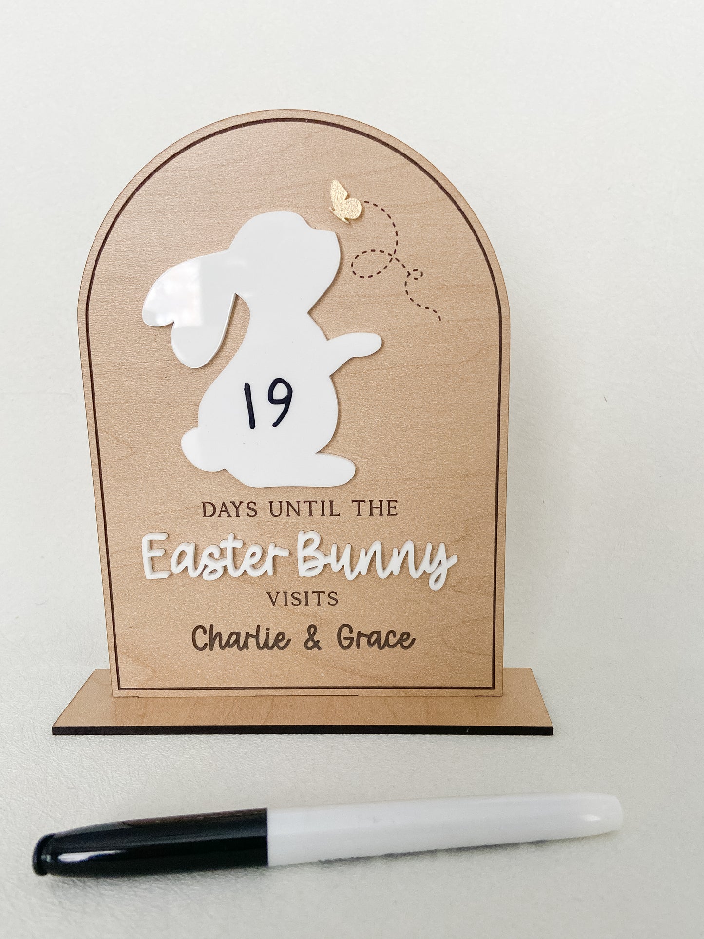 Easter Bunny Countdown Board