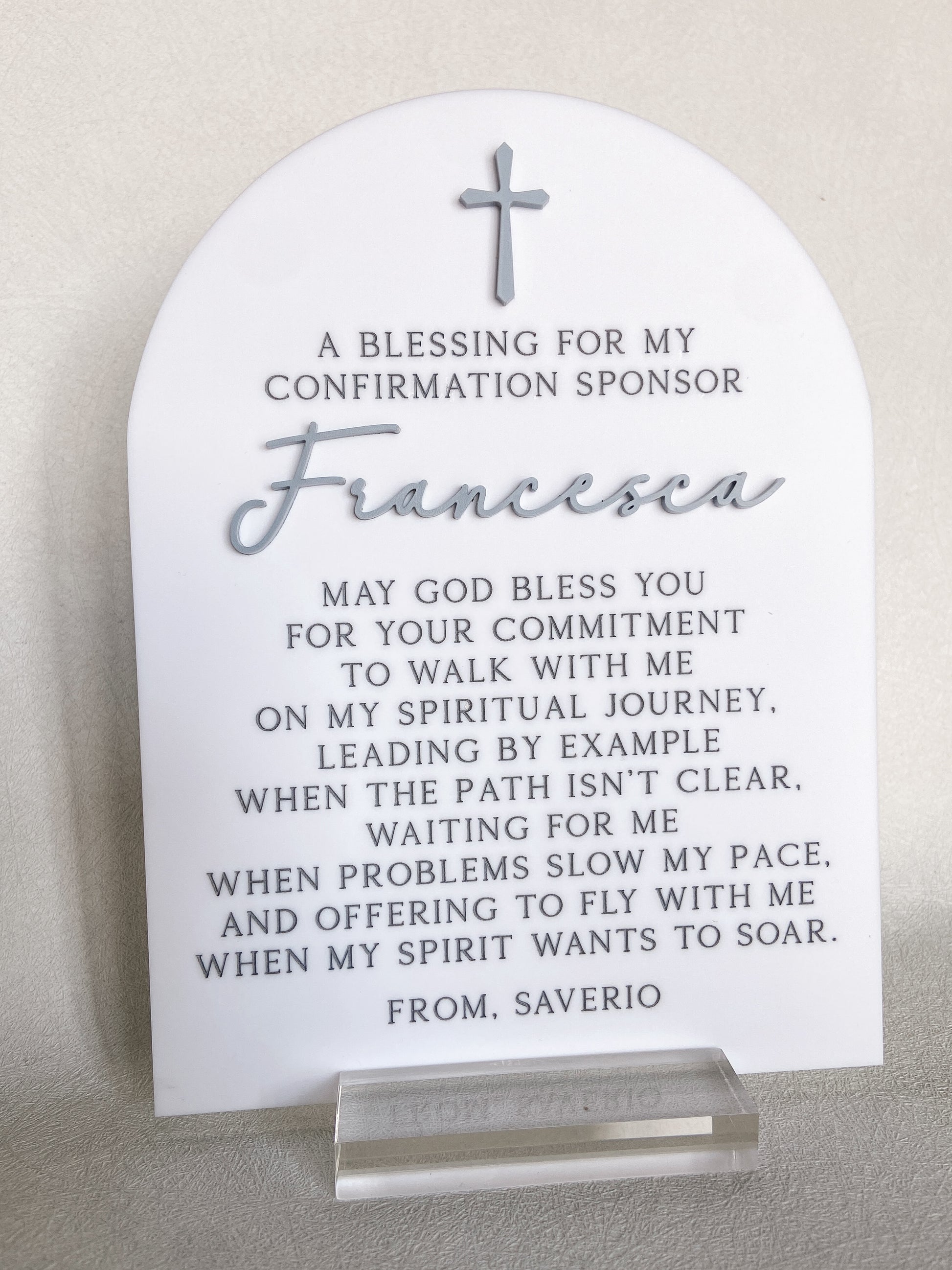 Confirmation Sponsor Gift