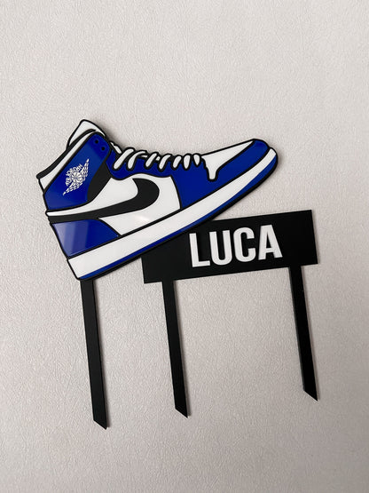 Custom Sneaker Runner Cake Topper