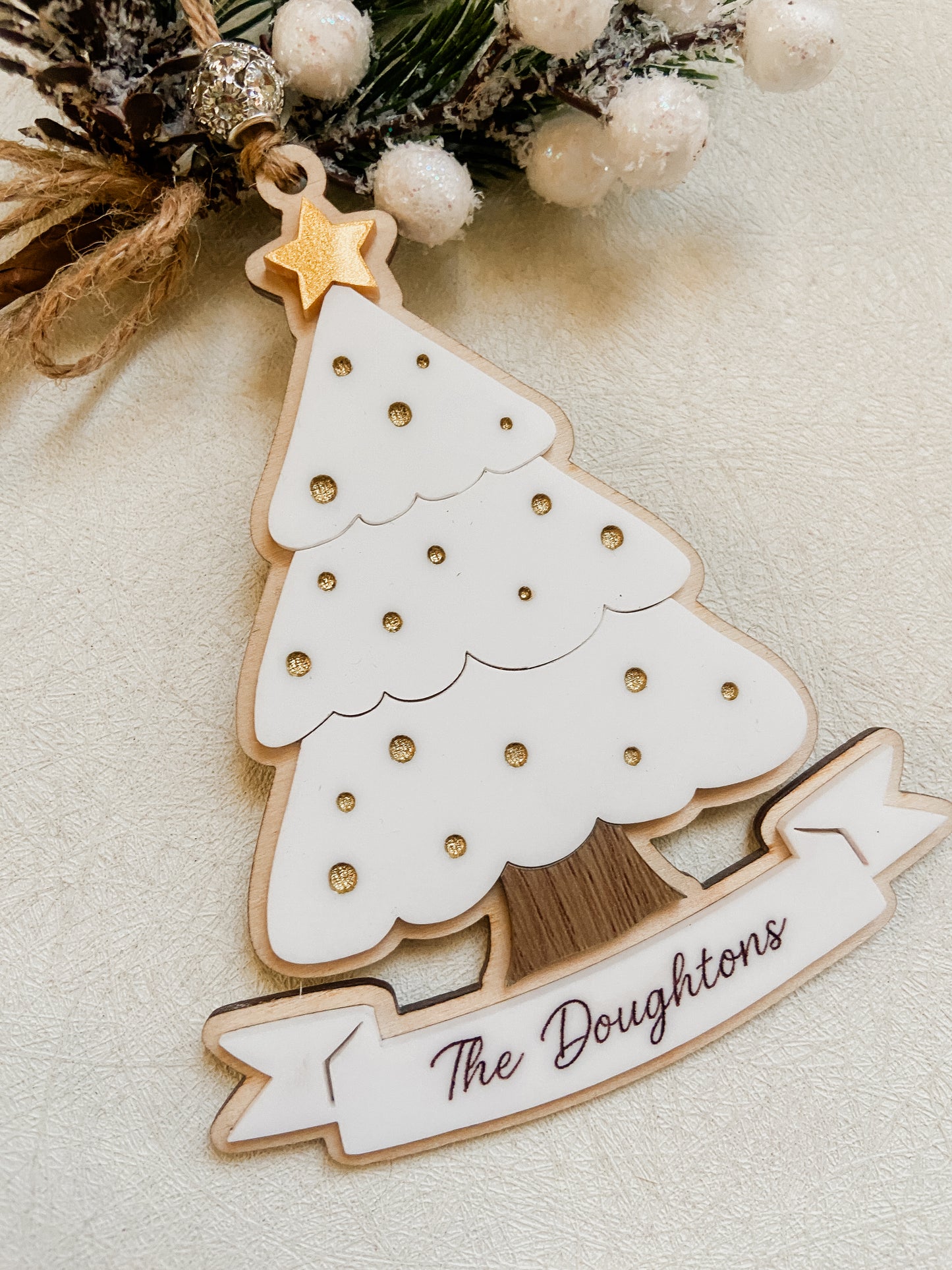 Christmas Tree Family Ornament