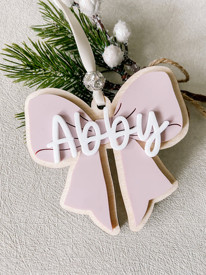 Festive Bow Ornament