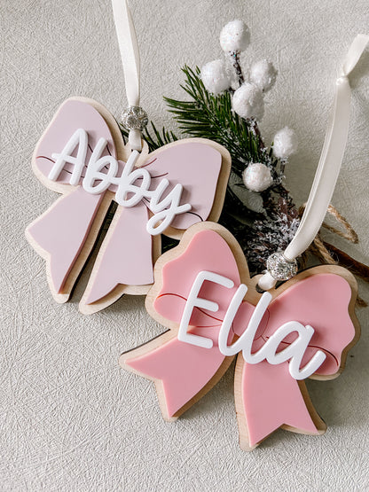 Festive Bow Ornament