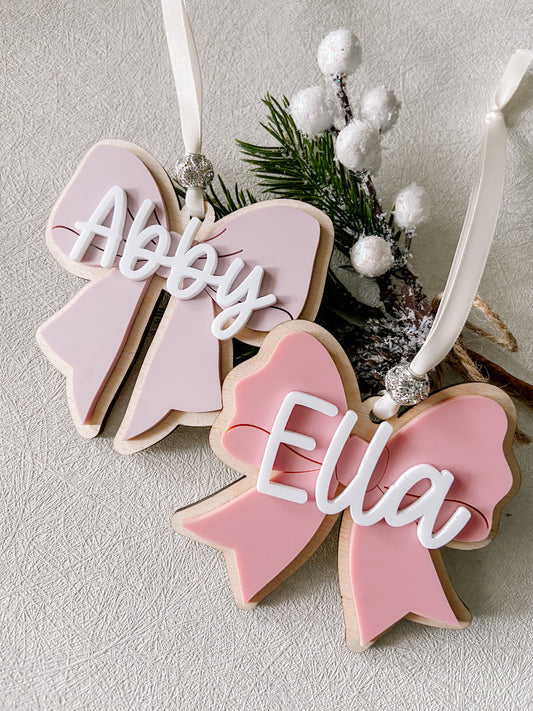 Festive Bow Ornament