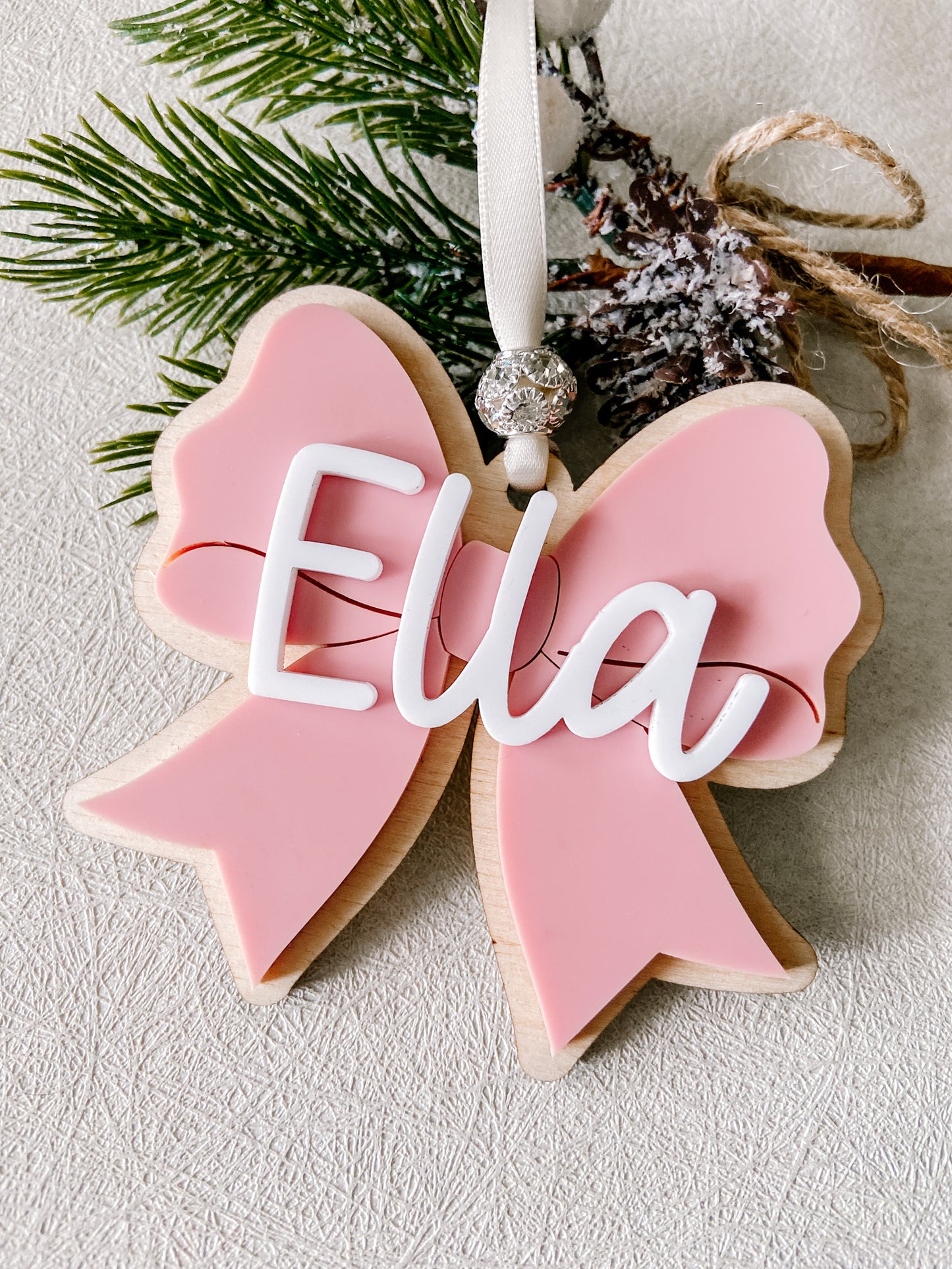 Festive Bow Ornament