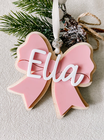 Festive Bow Ornament