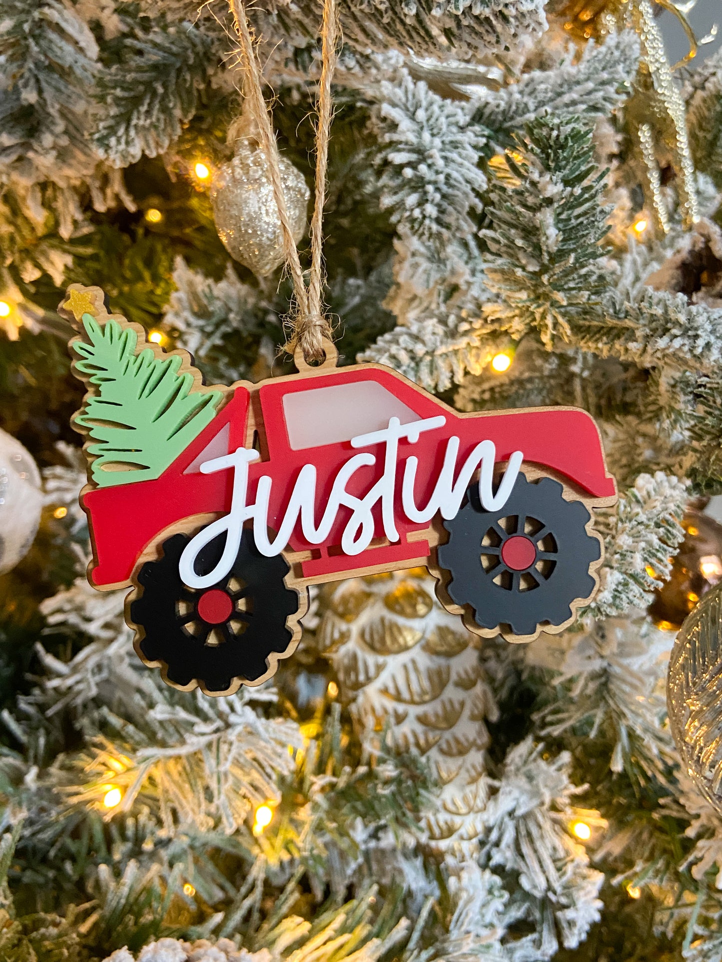 Monster Truck Ornament