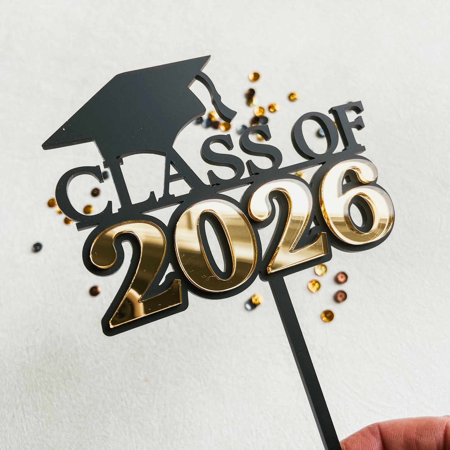 Graduation Cake Topper - Class of 2026