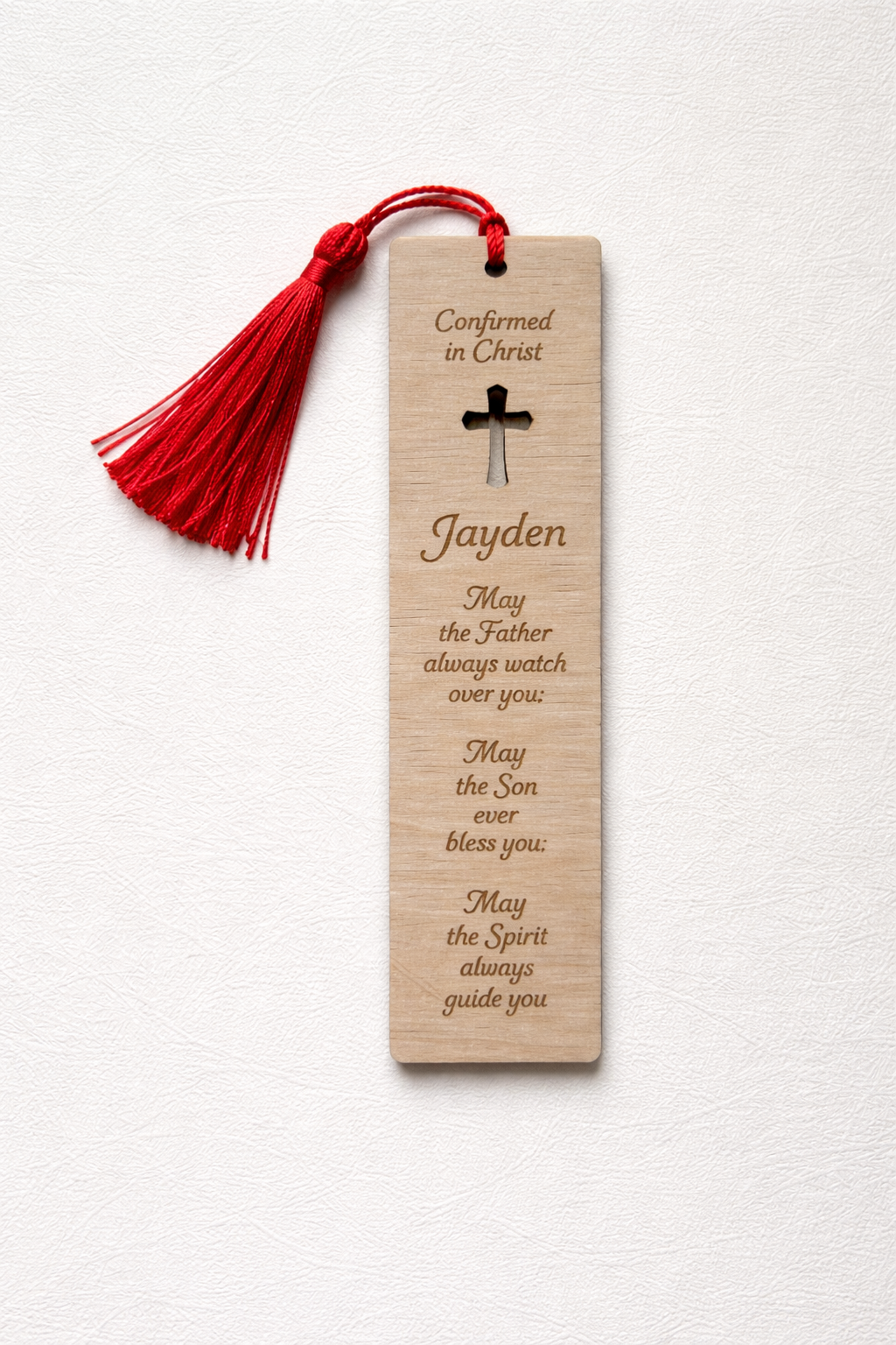 Catholic Confirmation Bookmark