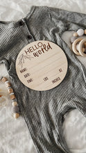 Load image into Gallery viewer, Birth Stat Announcement
