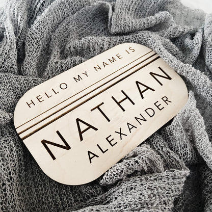 Name Announcements - The Cozy Nest Handmade