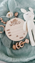 Load image into Gallery viewer, Birth Stat Announcement
