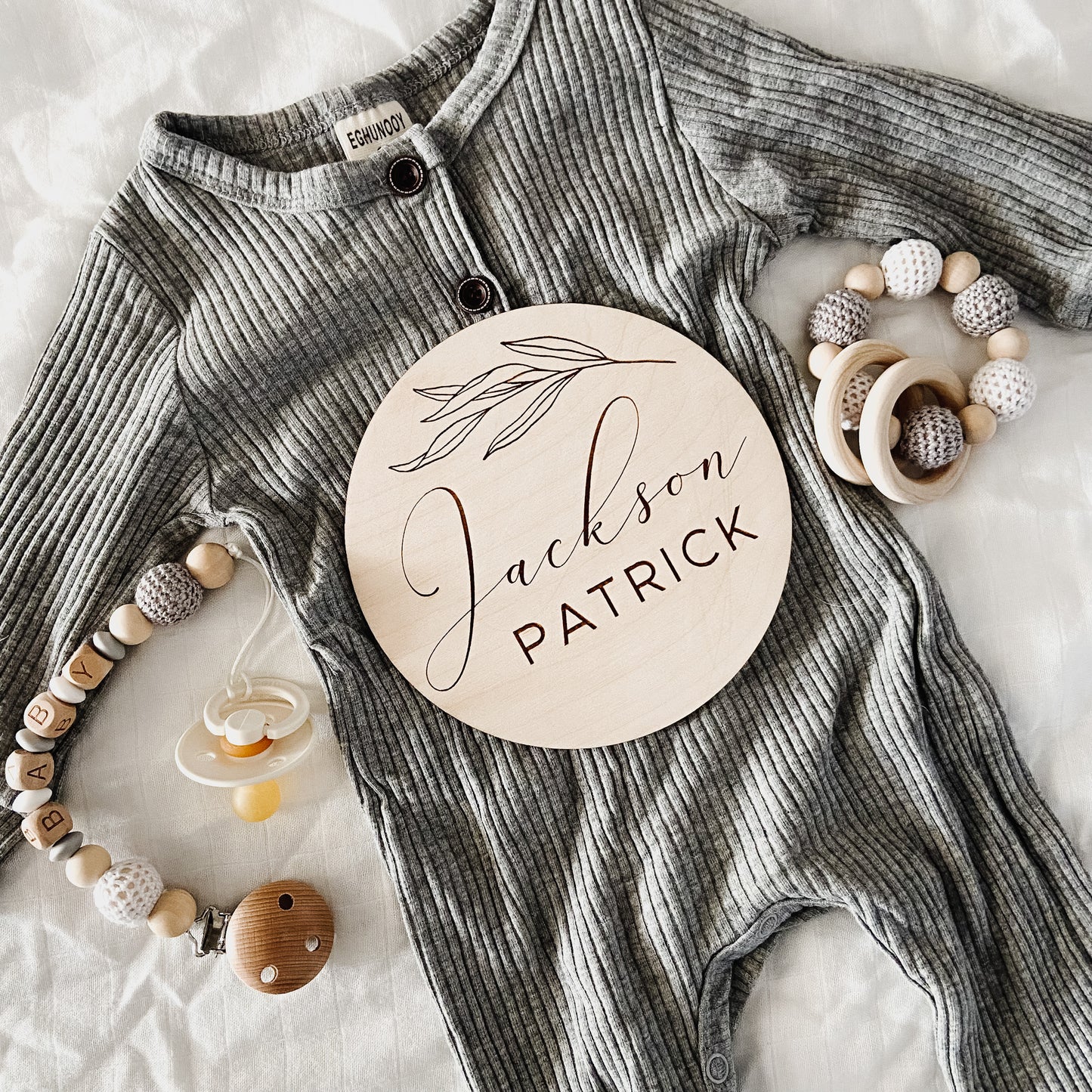Name Announcements - The Cozy Nest Handmade