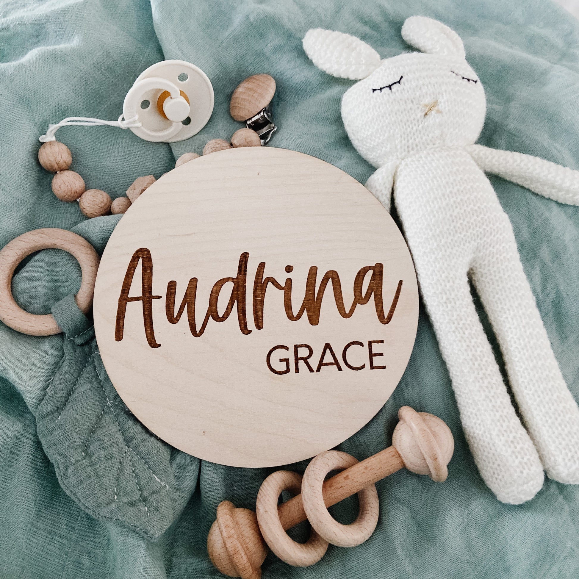 Name Announcements - The Cozy Nest Handmade