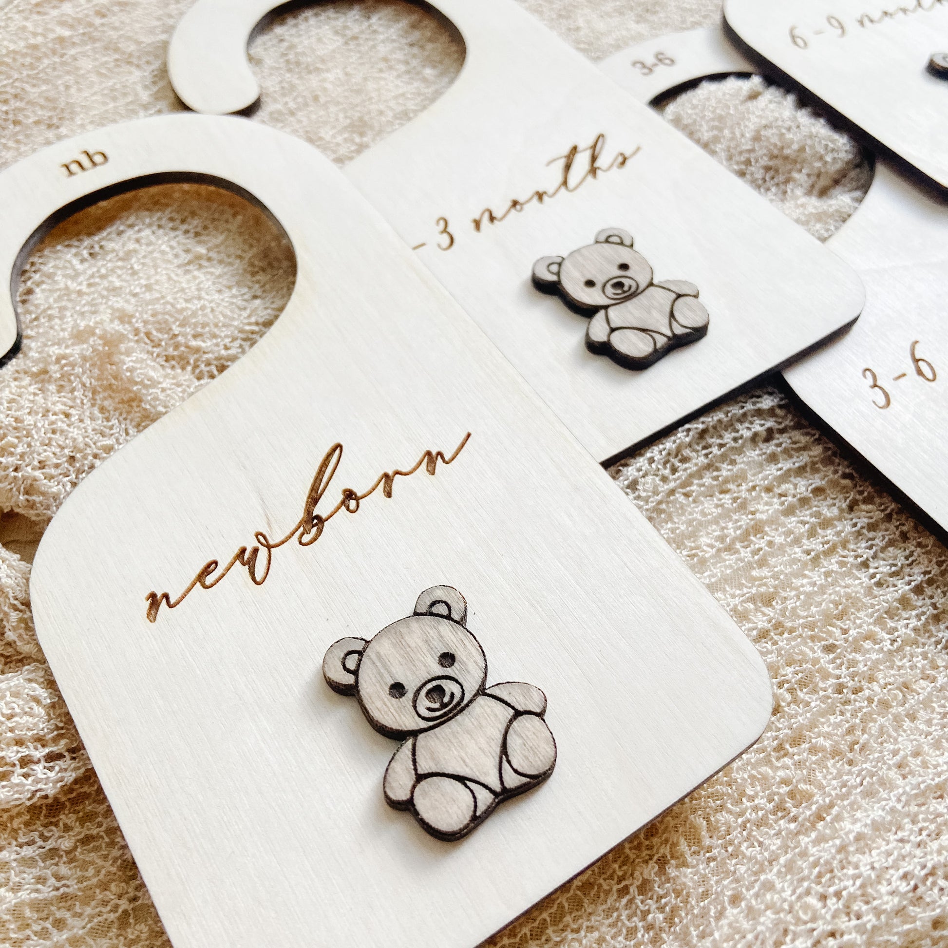 Baby Closet Dividers - The Cozy Nest Handmade
