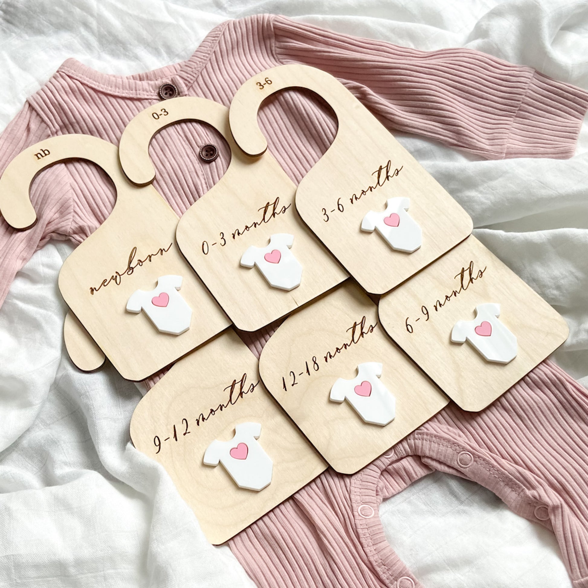 Baby Closet Dividers - The Cozy Nest Handmade