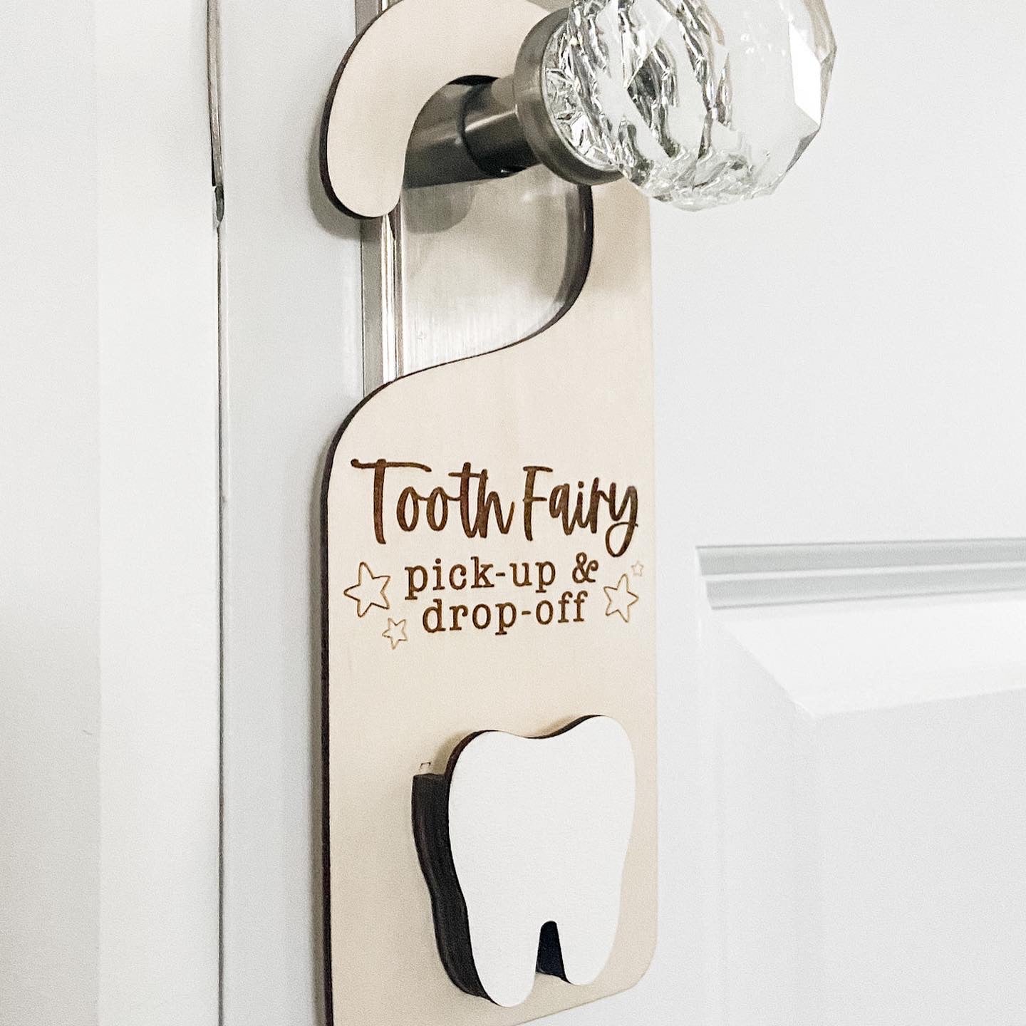 Tooth Fairy Door Hanger - The Cozy Nest Handmade