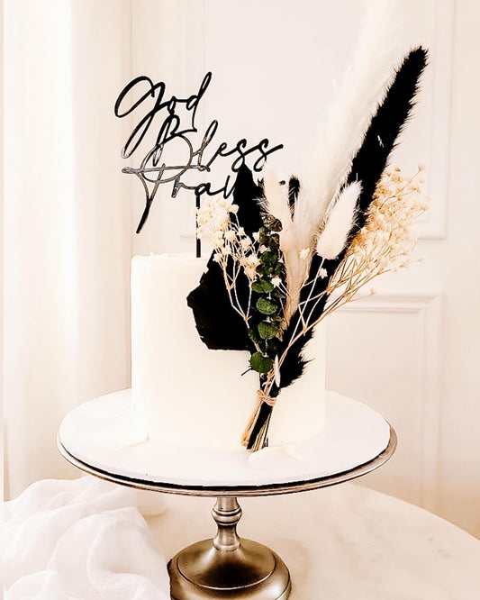 Sacrament Cake Topper - Single Layer - The Cozy Nest Handmade