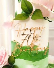 Load image into Gallery viewer, Birthday Cake Topper - Single Layer
