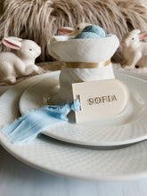 Load image into Gallery viewer, Acrylic Seating Cards - Luggage Tag Style with Ribbon
