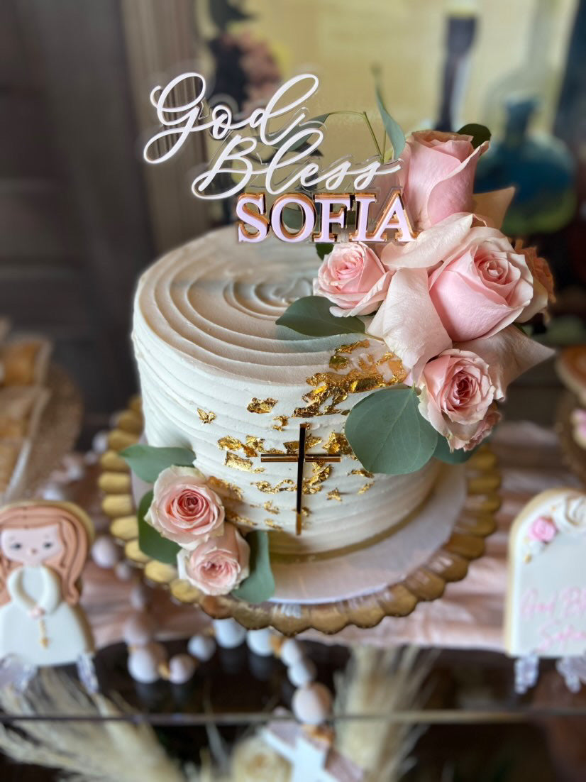 Sacrament Cake Topper - Multi Layer