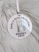 Load image into Gallery viewer, Baby&#39;s First Christmas Acrylic Ornament
