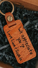 Load image into Gallery viewer, Keepsake Keychain - Engraved Writing

