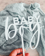 Load image into Gallery viewer, Baby Boy Cake Topper
