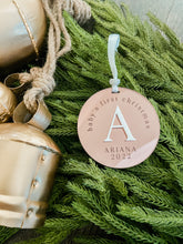 Load image into Gallery viewer, Baby&#39;s First Christmas Acrylic Ornament

